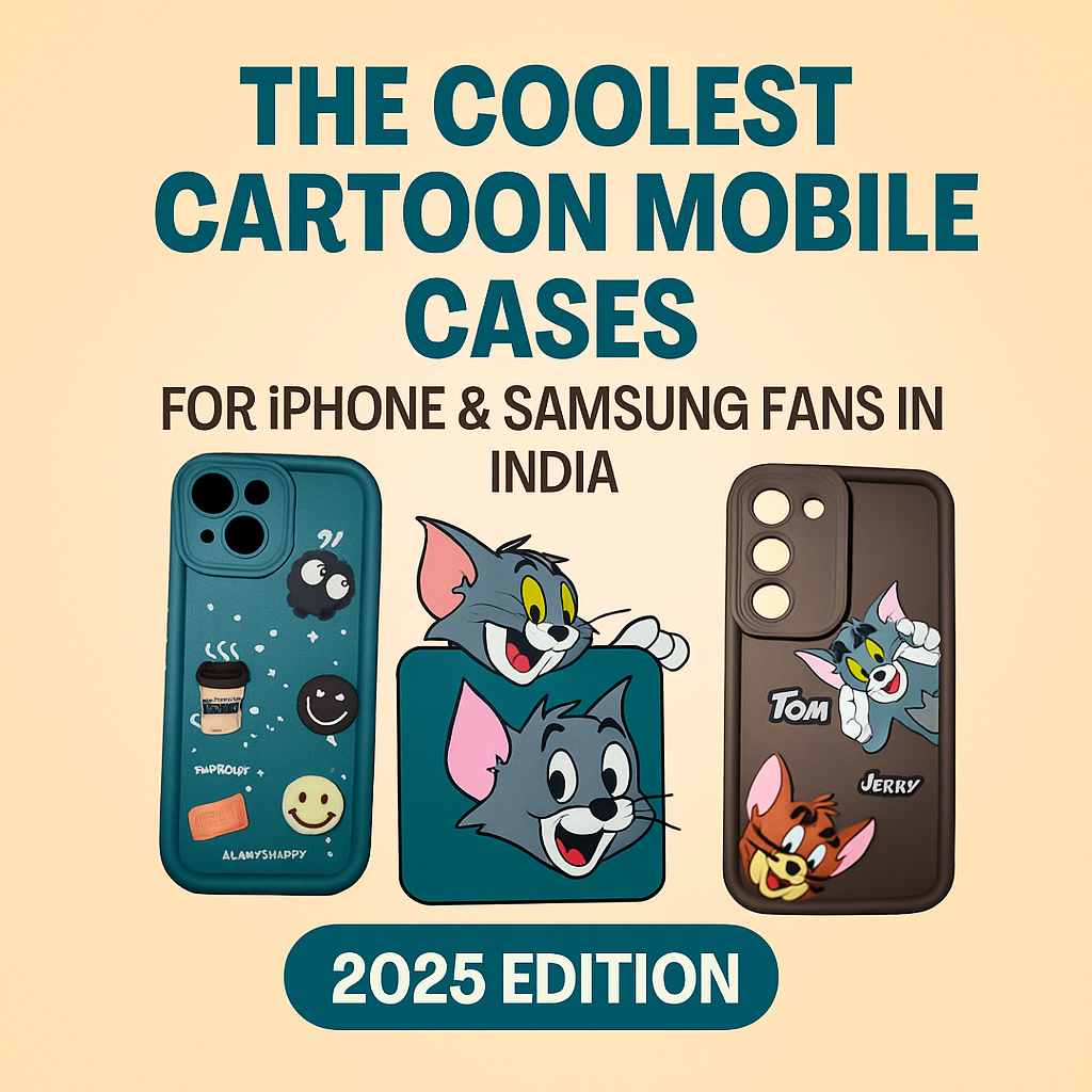 The Coolest Cartoon Mobile Cases for iPhone & Samsung Fans in India (2025 Edition)