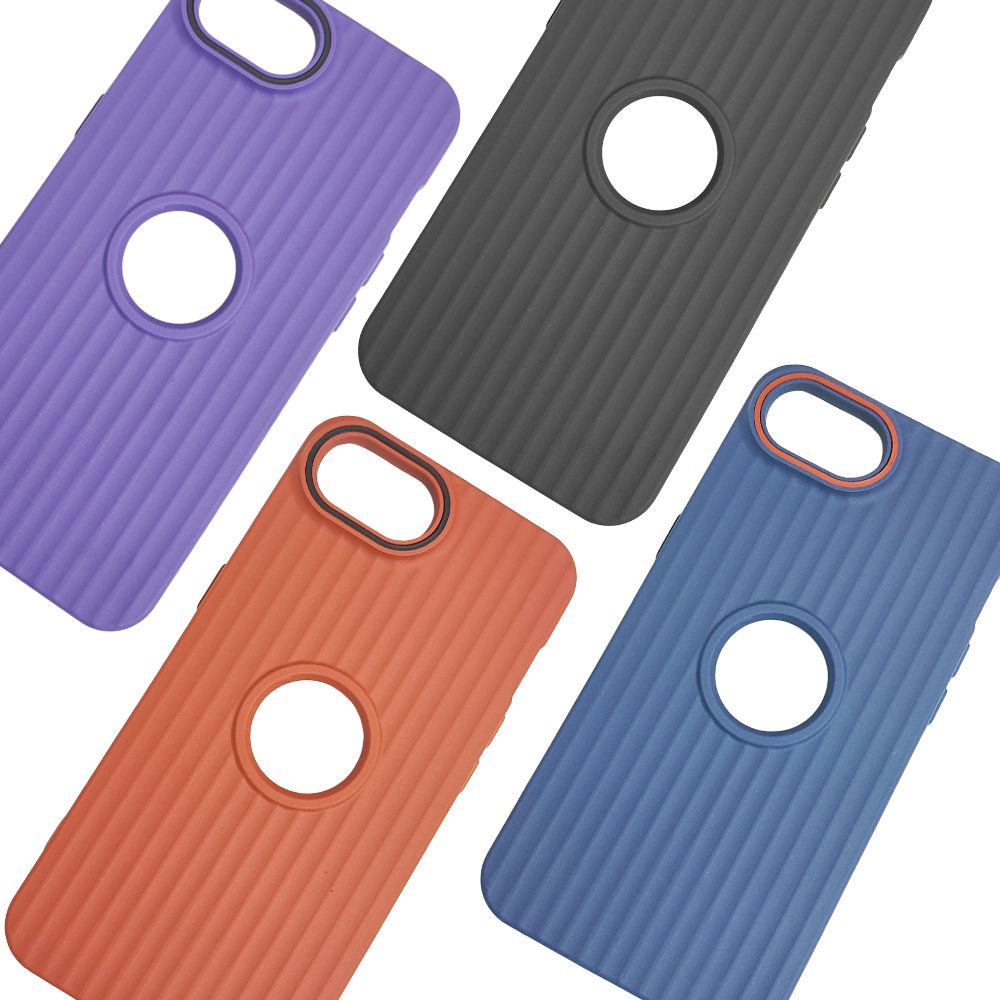 Apple iPhone 16e Matte Black Border | Shockproof & Stylish | Slim & Tough - Black