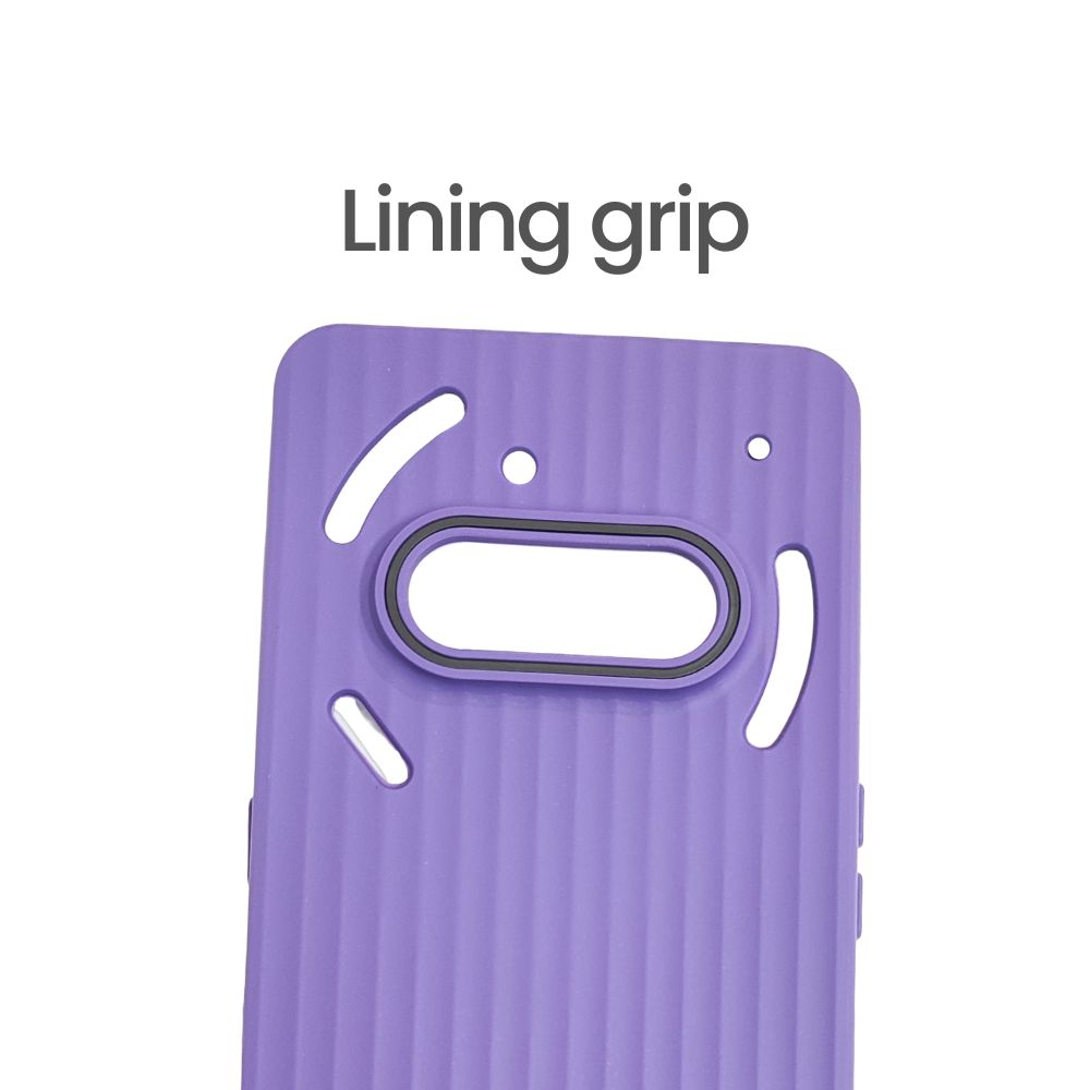 Nothing Phone 3a Soft Back Cover | Line Pattern Design Case | Stylish Flexible & Protective Cover