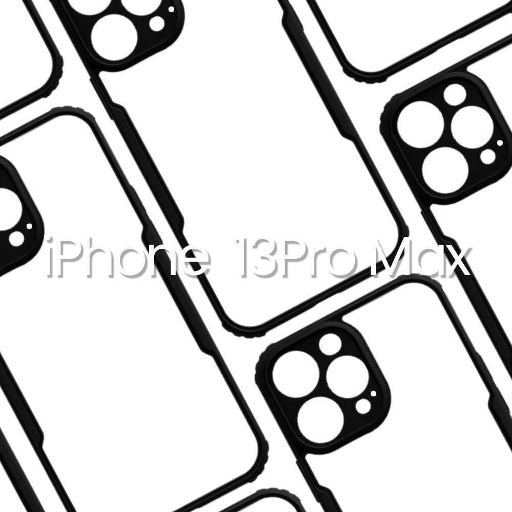 Apple iPhone 13 Pro Max Hard Back Cover | Shockproof Case | Slim Anti-Fingerprint Protective Shell