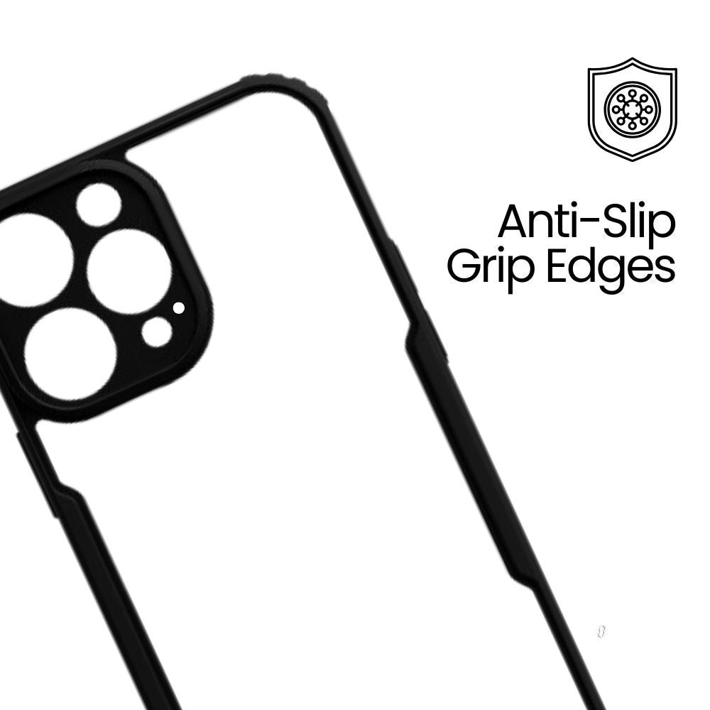 Apple iPhone 13 Pro Max Hard Back Cover | Shockproof Case | Slim Anti-Fingerprint Protective Shell