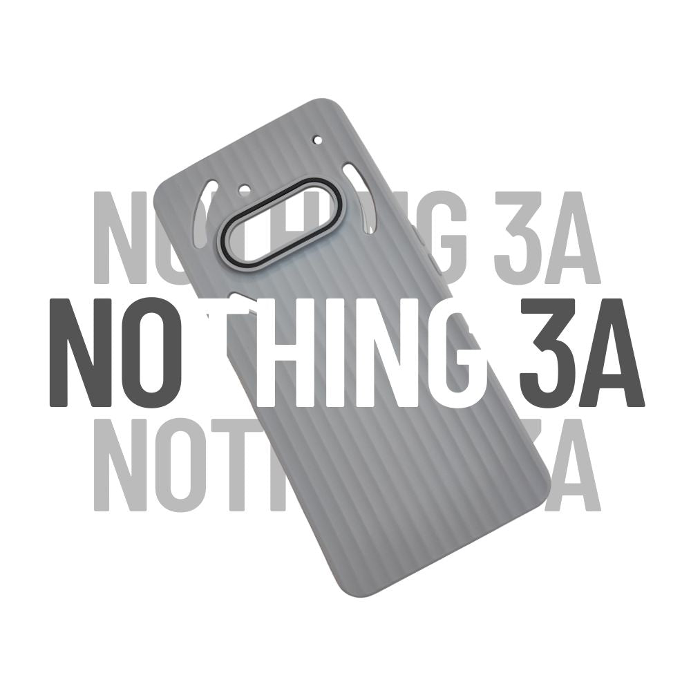 Nothing Phone 3a Soft Back Cover | Line Pattern Design Case | Stylish Flexible & Protective Cover