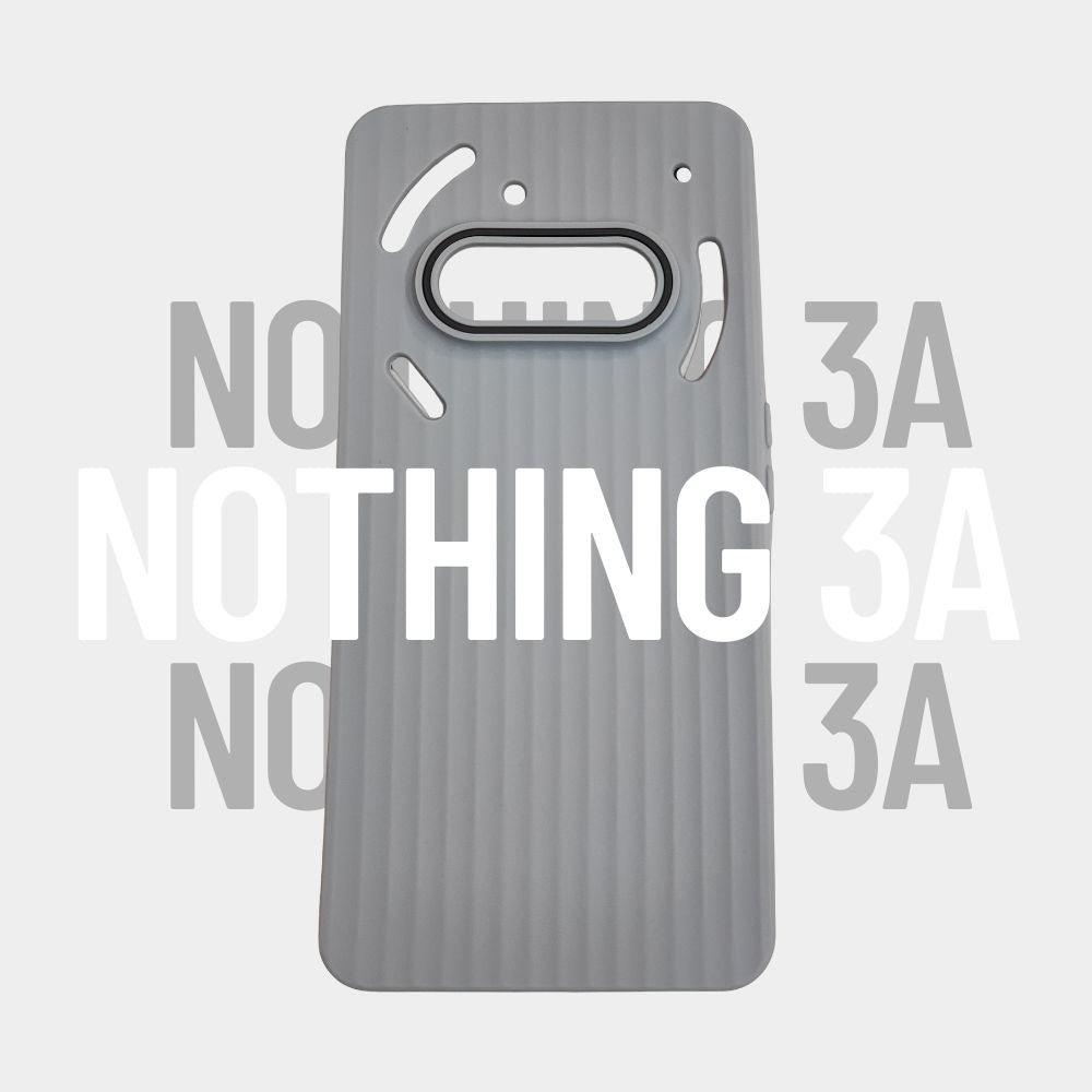 Nothing Phone 3a Soft Back Cover | Line Pattern Design Case | Stylish Flexible & Protective Cover