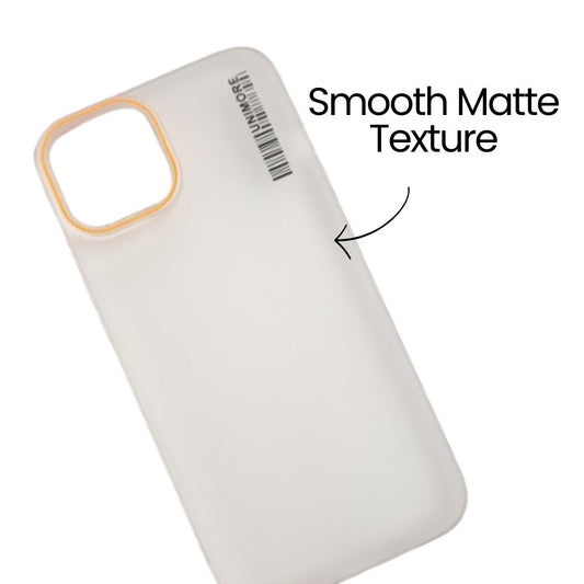 Apple iPhone 14 Matte Back Cover | Slim Matte Protective Case | Anti-Scratch Shockproof Shell