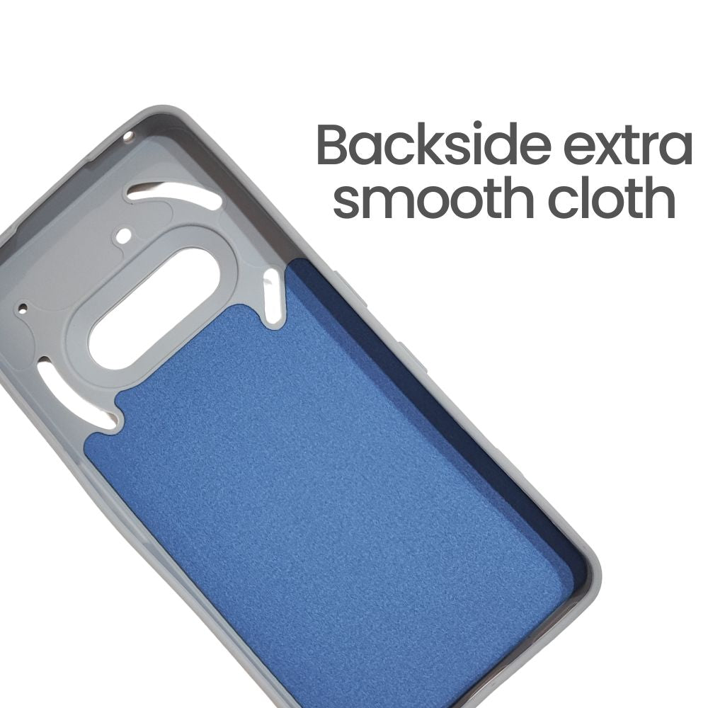 Nothing Phone 3a Soft Back Cover | Line Pattern Design Case | Stylish Flexible & Protective Cover