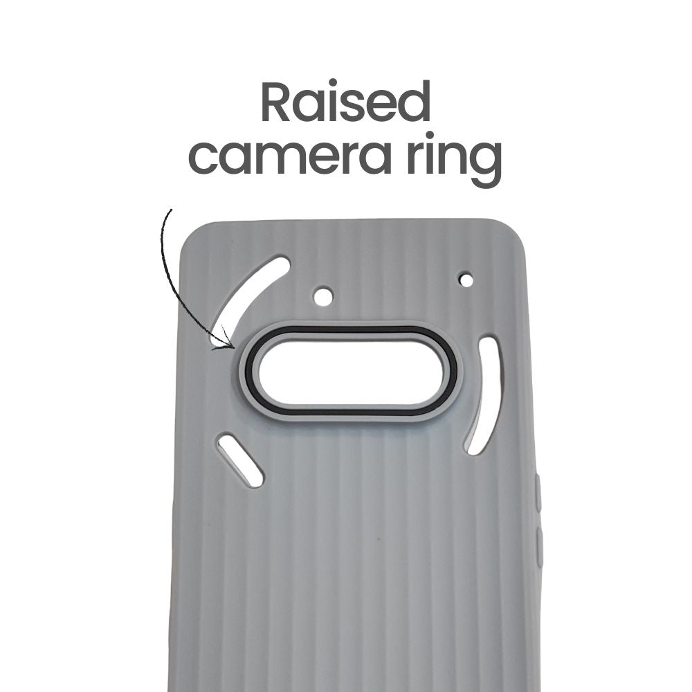 Nothing Phone 3a Soft Back Cover | Line Pattern Design Case | Stylish Flexible & Protective Cover