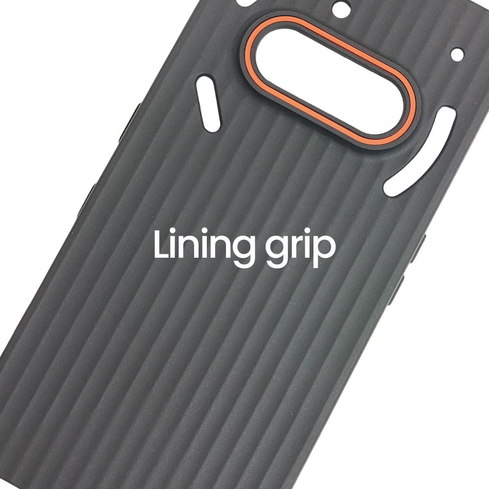 Nothing Phone 3a Black Soft Case | Classic Line Design Back Cover | Sleek & Protective Matte Finish Shell