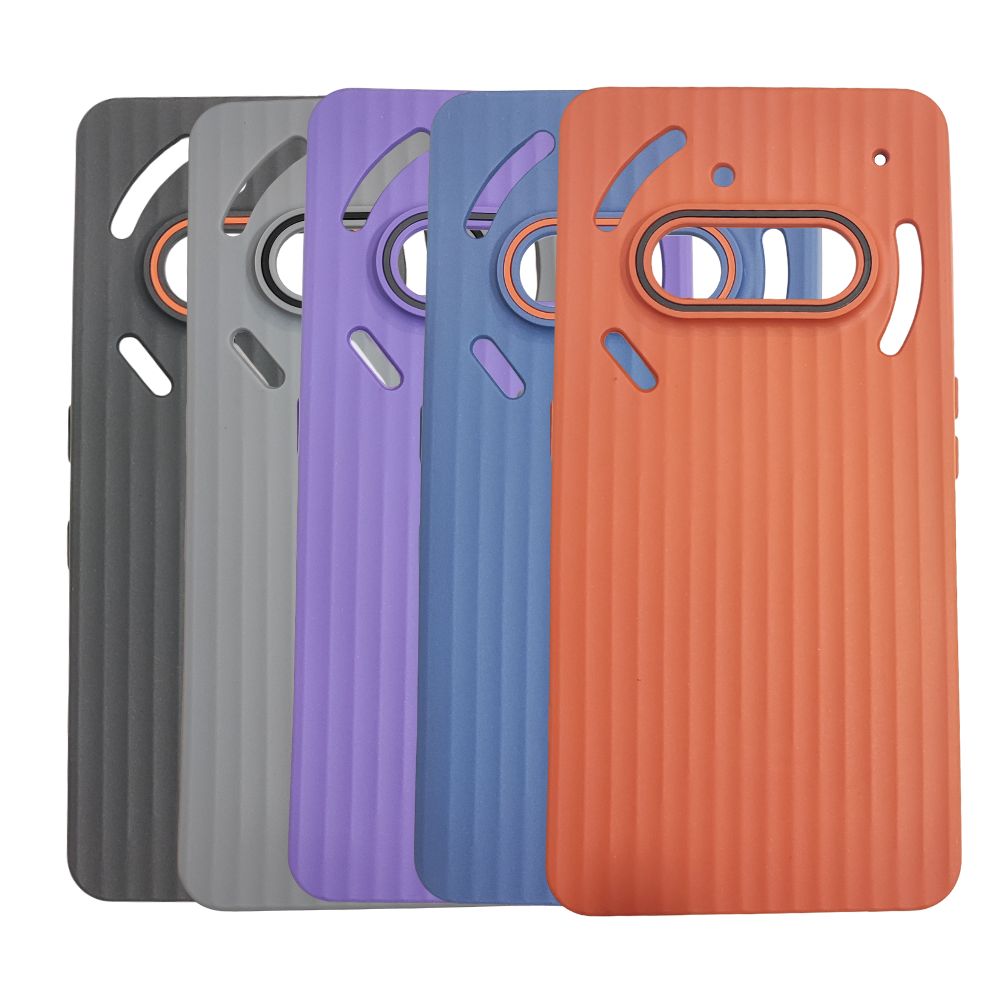 Nothing Phone 3a Soft Back Cover | Line Pattern Design Case | Stylish Flexible & Protective Cover