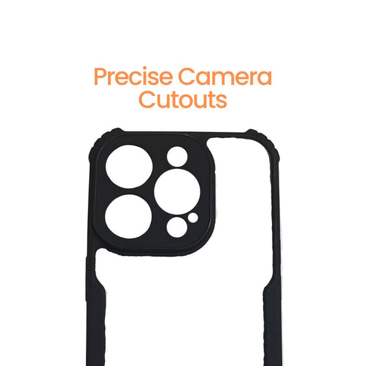 Apple iPhone 15 Pro Max Hard Case | Matte Finish Shockproof Back Cover | Slim Anti-Scratch Protective Shell