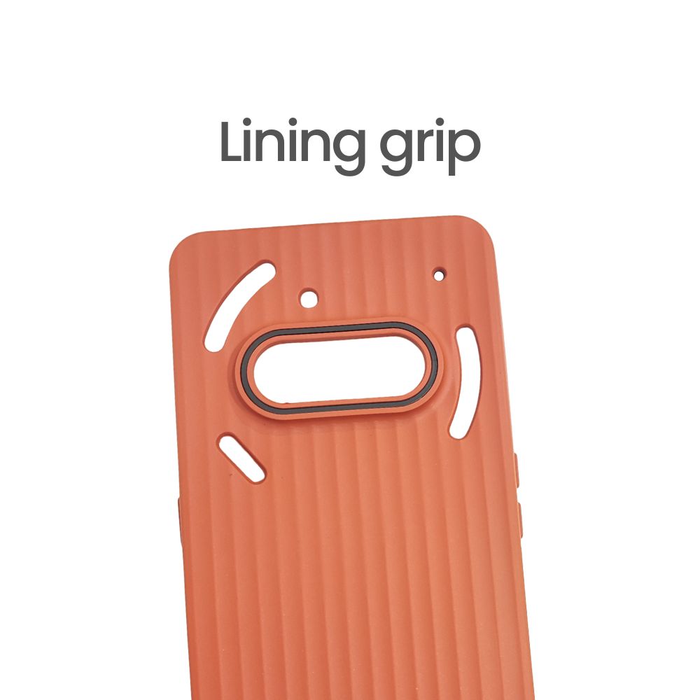 Nothing Phone 3a Soft Back Cover | Line Pattern Design Case | Stylish Flexible & Protective Cover