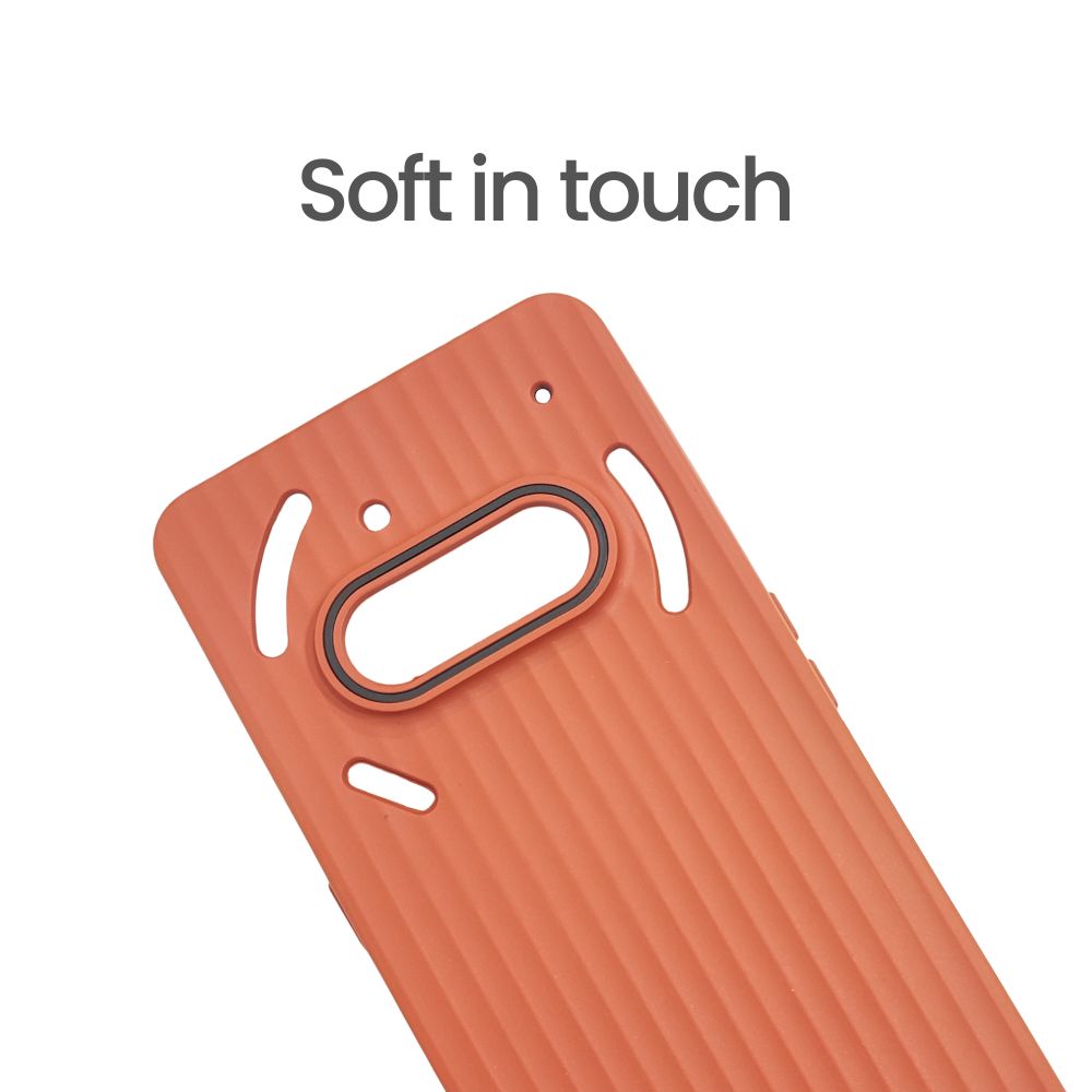 Nothing Phone 3a Soft Back Cover | Line Pattern Design Case | Stylish Flexible & Protective Cover