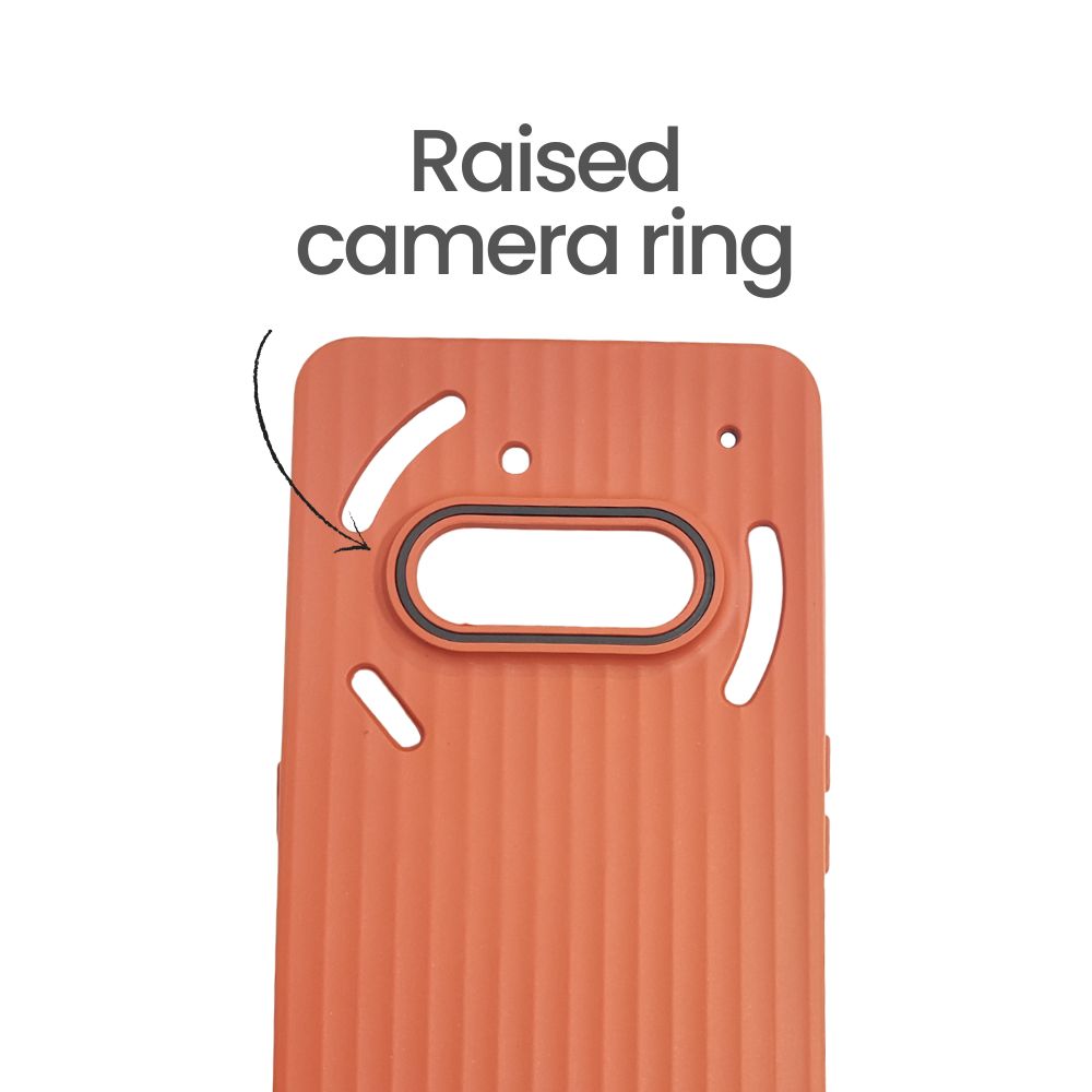 Nothing Phone 3a Soft Back Cover | Line Pattern Design Case | Stylish Flexible & Protective Cover