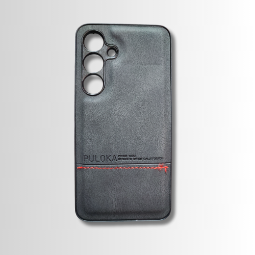 Samsung S25 Leather Back Cover – Slim Fit Hard Case with Lightweight Design & Excellent Grip