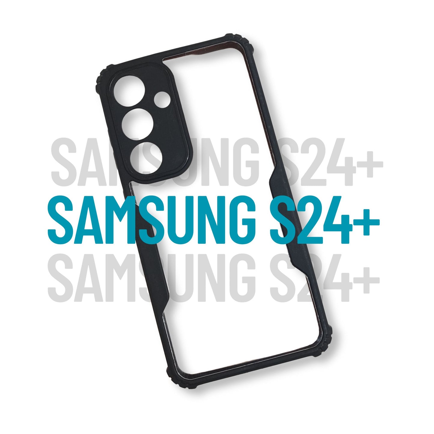Samsung Galaxy S24 Plus Cartoon Character Back Cover | Soft Rubber Case | Shockproof & Flexible Protective Fit
