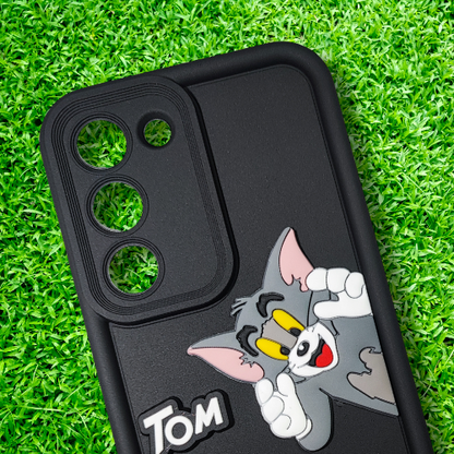 Samsung Galaxy S23 Cartoon Character Back Cover | Soft Rubber Shockproof Case | Stylish & Flexible Fit