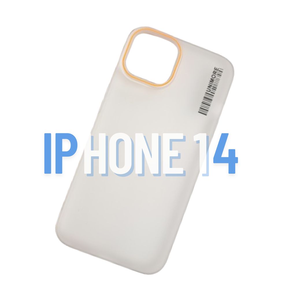 Apple iPhone 14 Matte Back Cover | Slim Matte Protective Case | Anti-Scratch Shockproof Shell