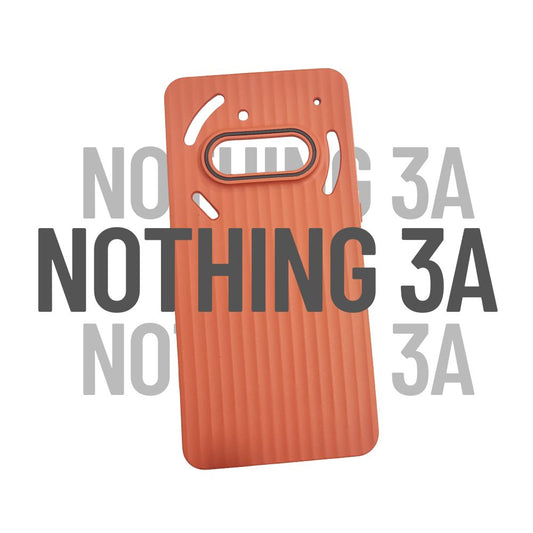 Nothing Phone 3a Soft Back Cover | Line Pattern Design Case | Stylish Flexible & Protective Cover