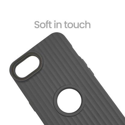 Apple iPhone 16e Matte Black Border | Shockproof & Stylish | Slim & Tough - Black