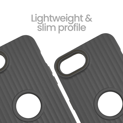 Apple iPhone 16e Matte Black Border | Shockproof & Stylish | Slim & Tough - Black