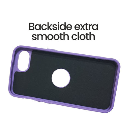 Apple iPhone 16e Hard Cover | Matte Borders | Slim & Tough - Purple
