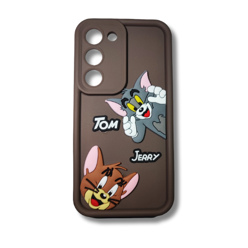 Samsung Galaxy S23 Cartoon Character Back Cover | Soft Rubber Shockproof Case | Stylish & Flexible Fit